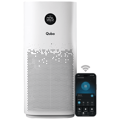 Qubo Q1000 Smart Air Purifier with HEPA H13 and Ultra-Quiet BLDC Motor (1000 Sqft,White) Buy only at ₹19899