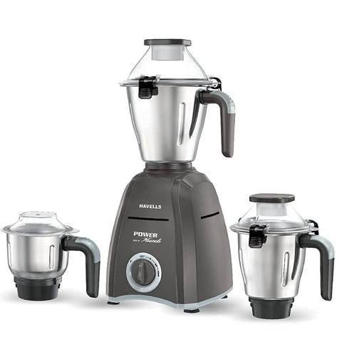 Havells MG POWER Hunk, 800 Watt 3 Jars Mixer Grinder (Black) Buy at only ₹4962