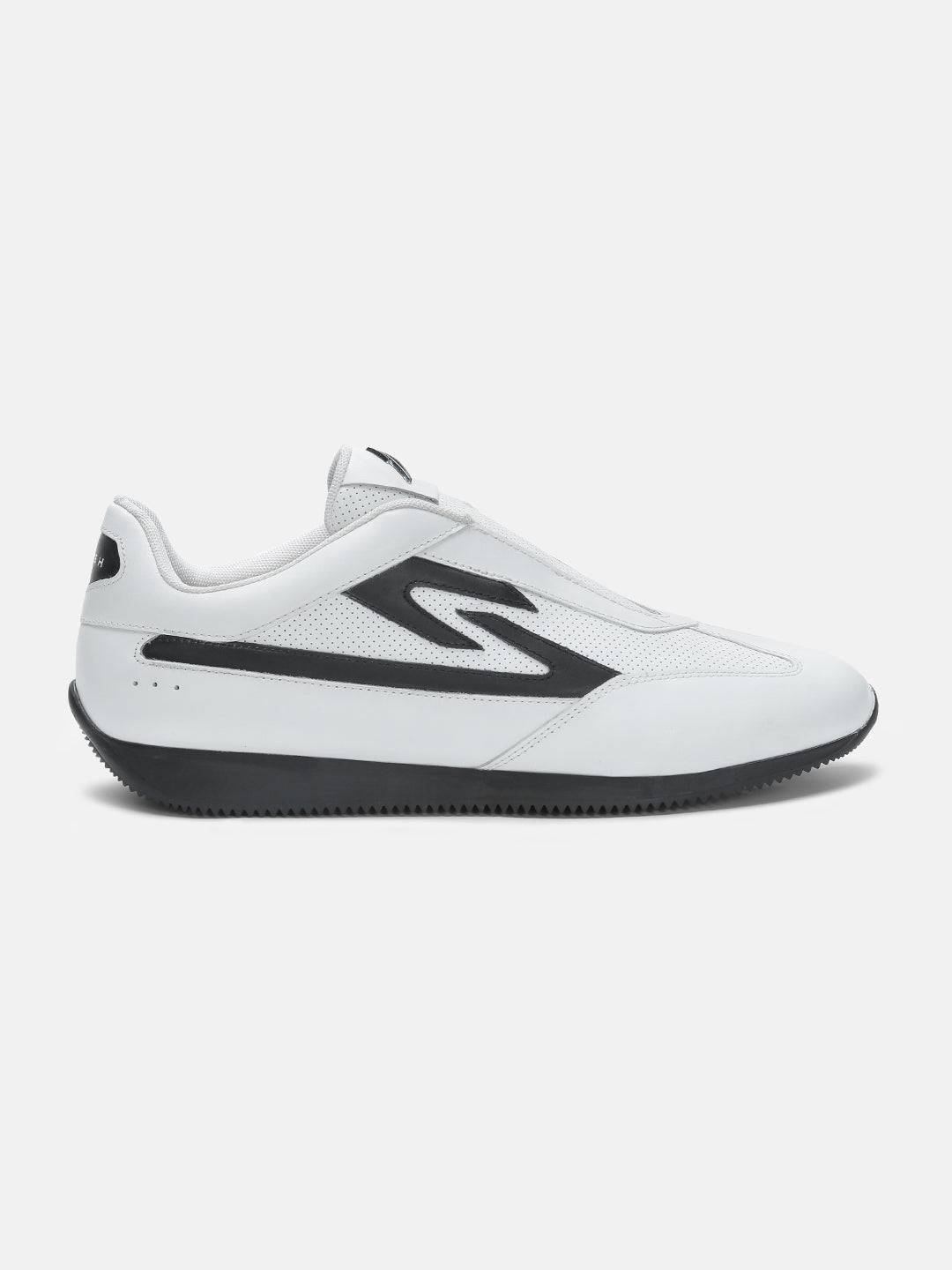 MONZA NITRO Premium Leather Sneakers - White