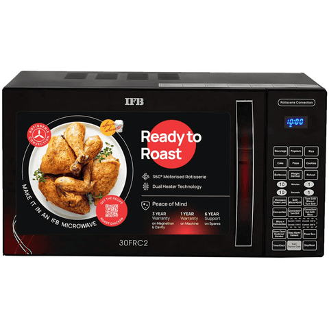 IFB 30 Ltrs Convection Microwave Oven Standard Floral Pattern (30FRC2,Black) Buy at only ₹16581