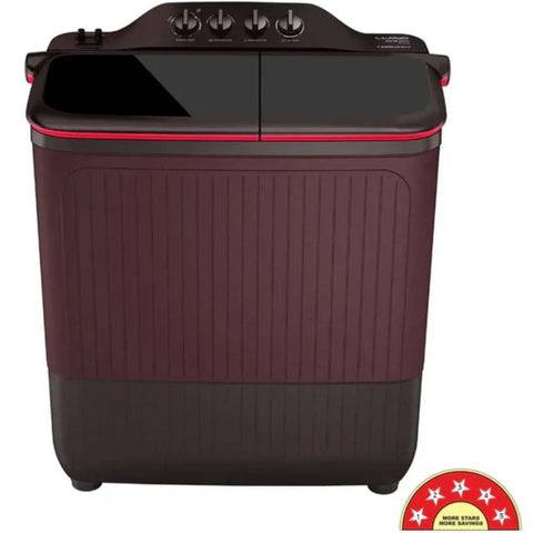 Lloyd 14 Kg 5 Star Semi-Automatic Top Load Washing machine (GLWS145EPHPC, Maroon) Buy only at ₹17599