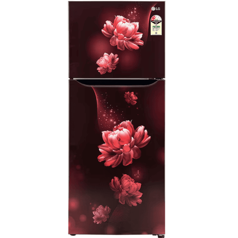 LG 242 Ltrs 2 Star, Inverter Frost Free, Double Door Refrigerator (GL-N292BSCY) Buy only at ₹24399