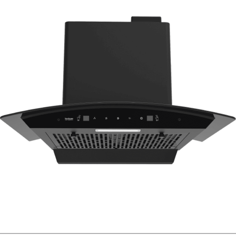 Hindware HOOD VIVIANA BLDC, 60 cm 1450 m3/hr Auto Clean Wall Mounted Chimney, Filterless Technology (Black) Buy at only ₹19499