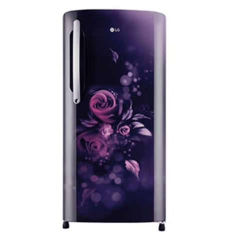 LG 204 Ltrs 3 Star Direct Cool Single Door Refrigerator (GL-B211HBED, Purple) Buy only at ₹21399