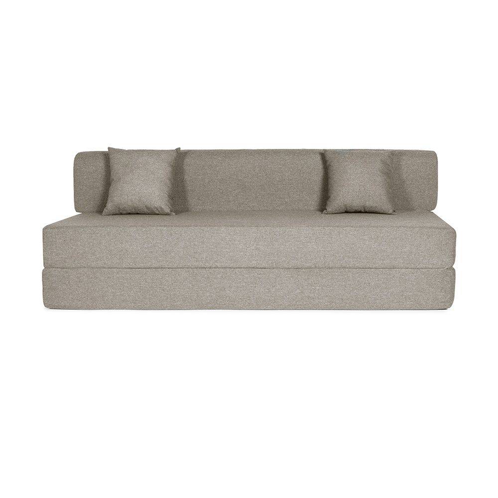 Flipper Sofa cum Bed - Three Seater, Omega Pearl