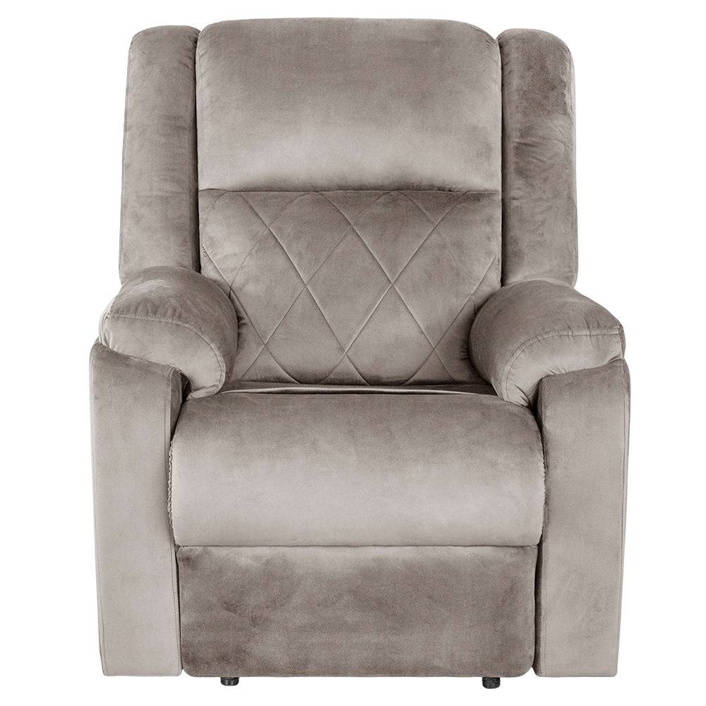 Empress Recliner - 1 Seater - Velvet Stone