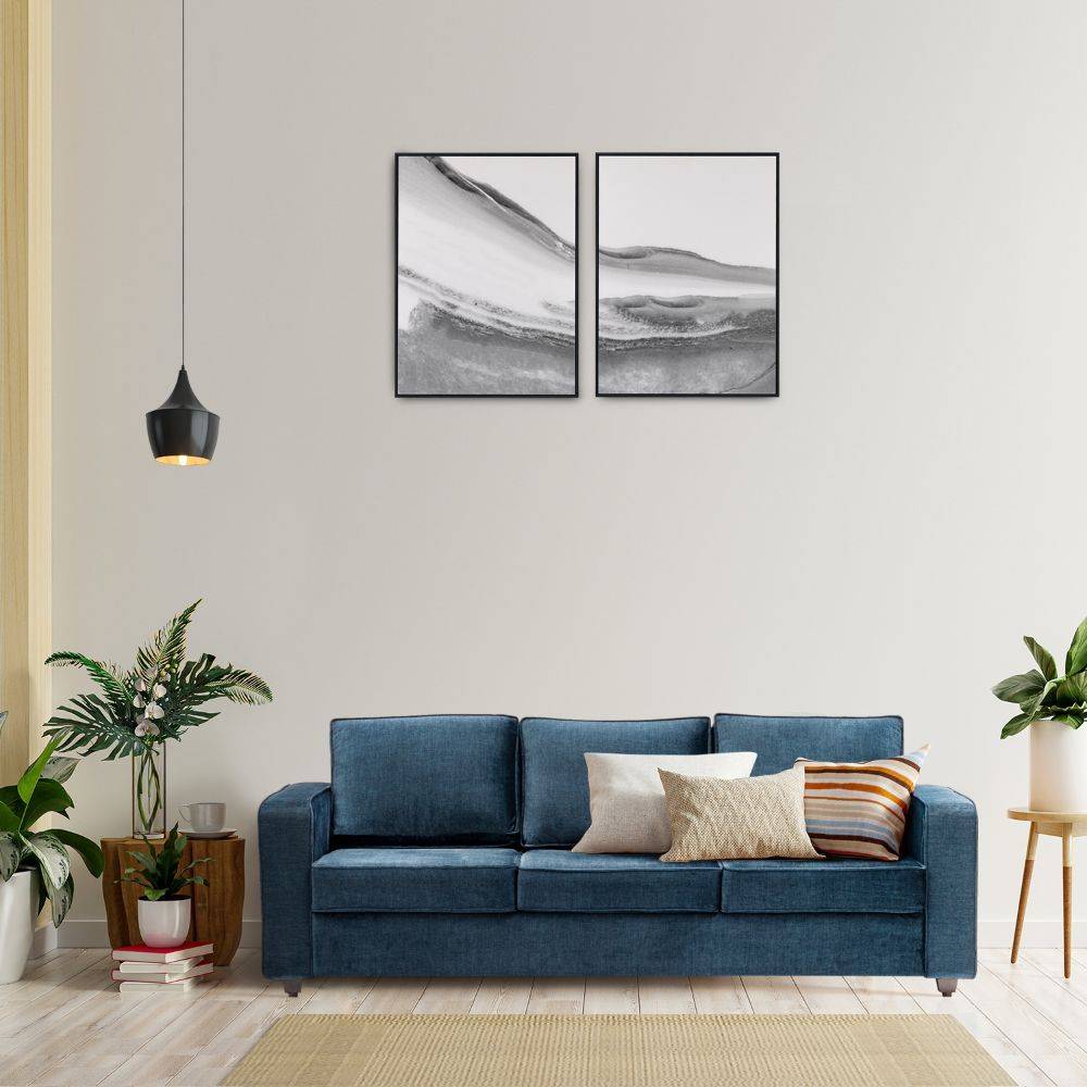 Napper Plus Sofa -Three Seater Vogue Deep Ocean
