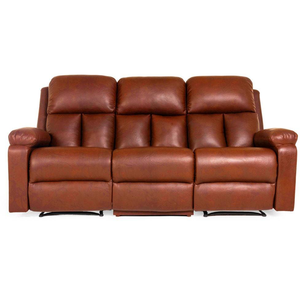 Stargazer Recliner - 3 Seater - Tan