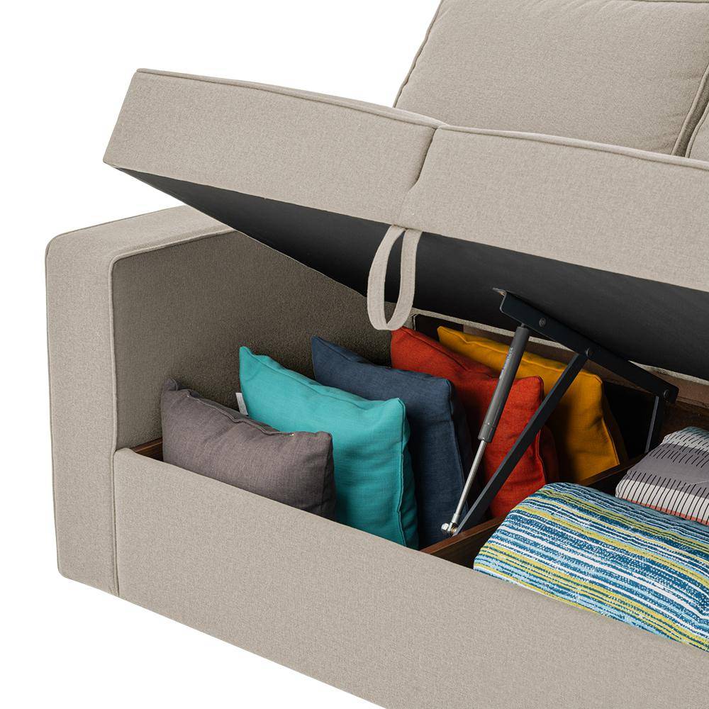 Napper Storage Sofa - Three Seater