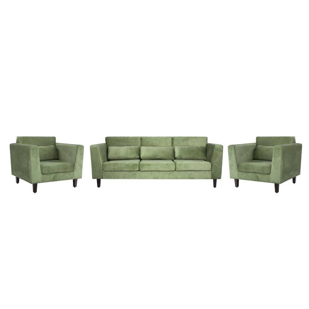 SnoozePro Plus Sofa Set - (3+1+1) Reflection Green