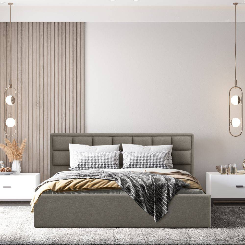Surma King Size Storage Upholstered Bed (78x72 inch)