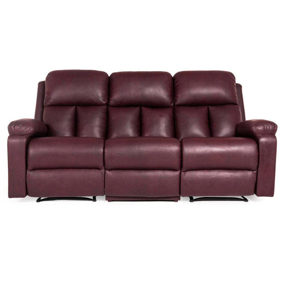 Stargazer Recliner - 3 Seater - Sangria