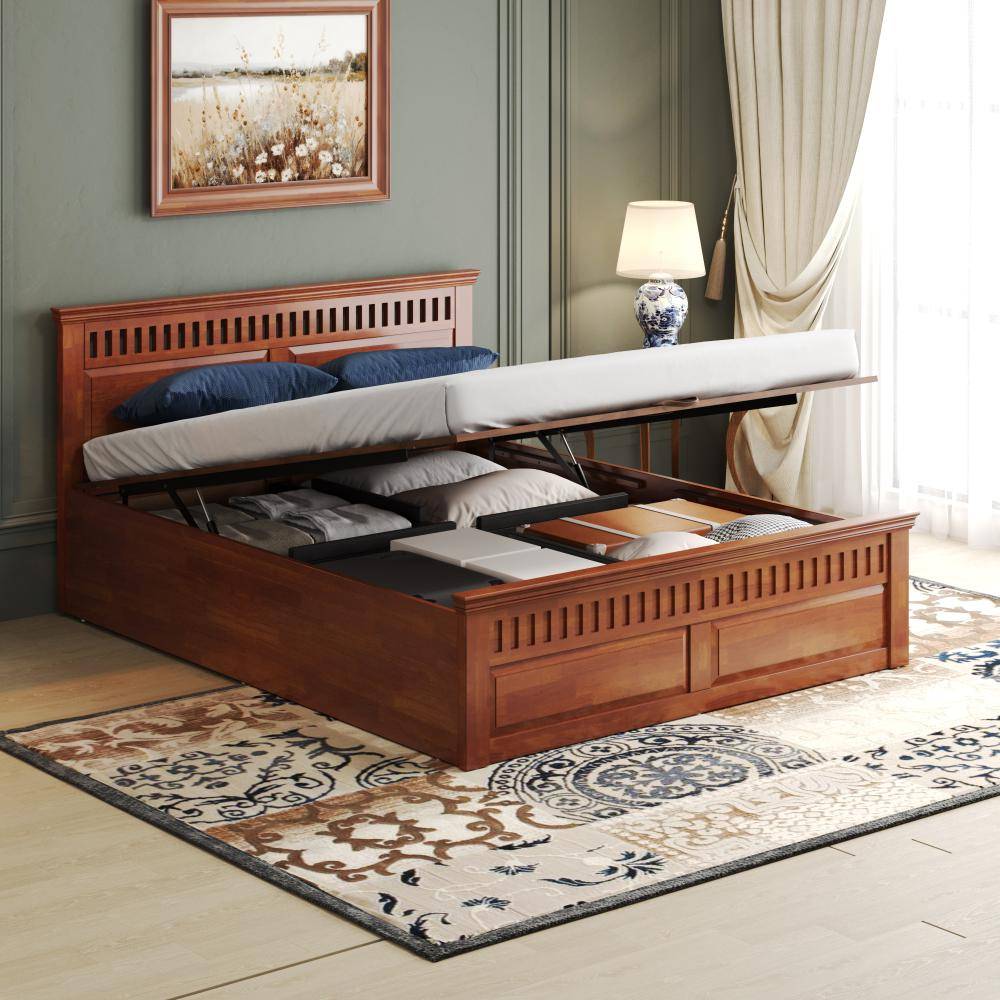 Pegasi Queen Hydraulic Storage Bed (78x60 inch)