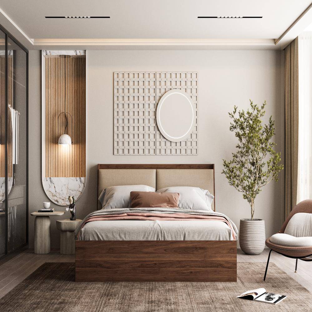 Mars King Storage Bed Omega Pearl (78x72 inch)