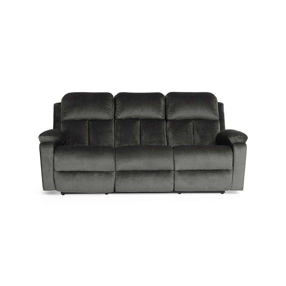 Stargazer Recliner - 3 Seater - Vel Tuscan Tan