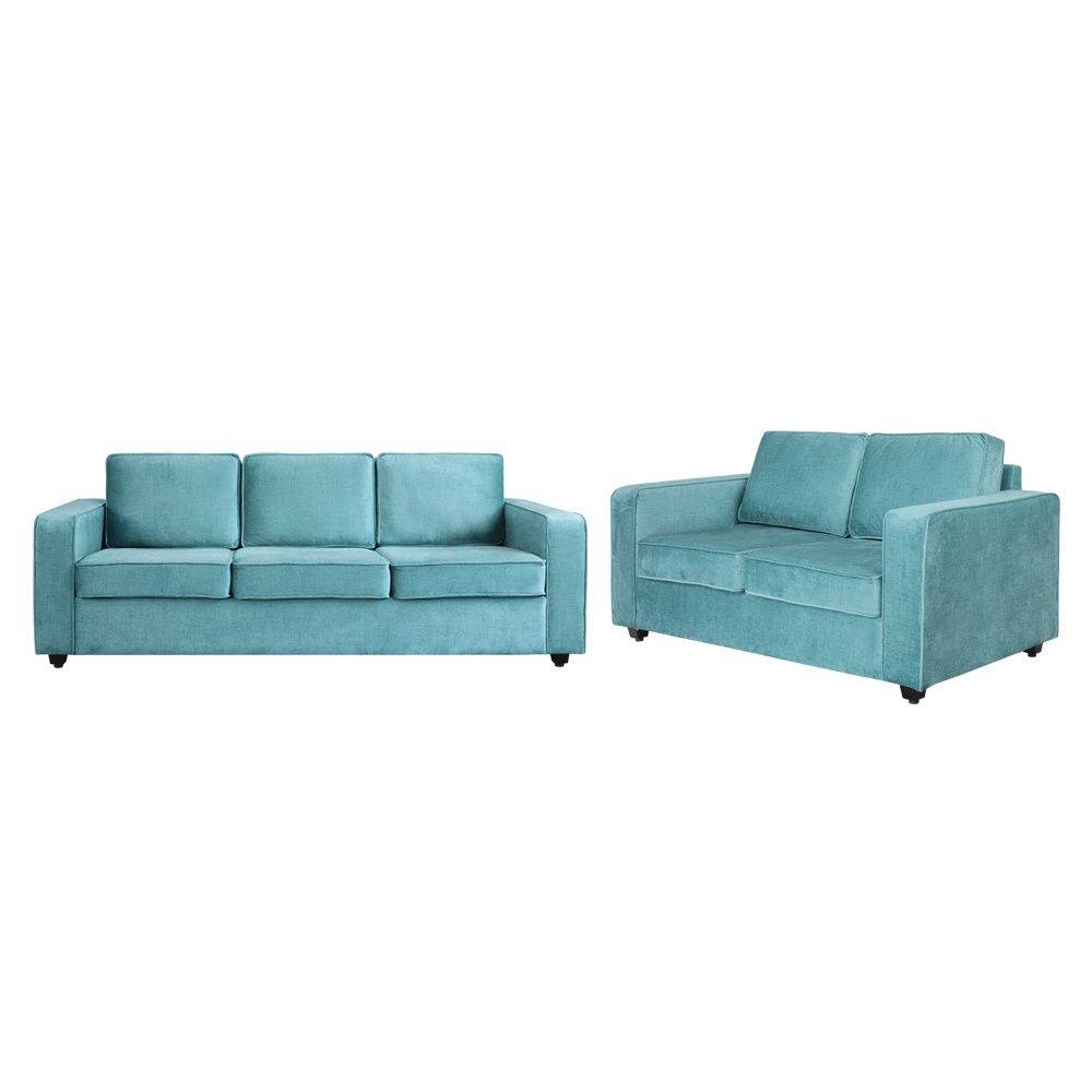 Napper Plus Sofa Set - (3+2) Reflection Aqua Blue