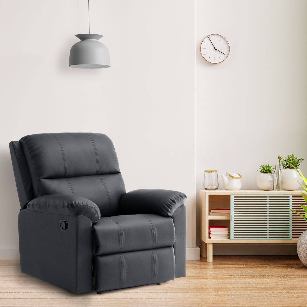 Comforta Recliner - 1 Seater - Marble Grey