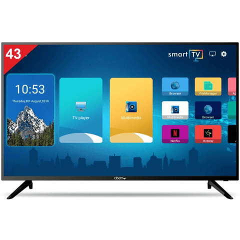 Aisen A43FDS964, 43 Inches 4K Ultra HD Ready Smart LED TV, Black Buy only at ₹25499
