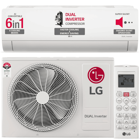 LG 1.5 ton 4 Star Inverter Split Air Conditioner (US-NQ19JNYE) Buy only at ₹38499