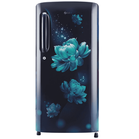 LG 185 Ltrs 3 Star Inverter Direct Cool Single Door Refrigerator ( GL-B201ABCD, Blue Charm) Buy only at ₹19499