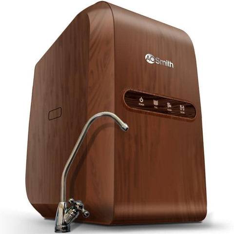 AO Smith 9 Ltrs Storage, RO+Copper Fortified Mineralizer Water Purifier, 7-Stage Purification (Z2 PRO Luxe RO Under sink, Brown) Buy at only ₹23799