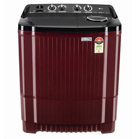 LG 11.5 Kg 5 Star Semi-Automatic Top Load Washing machine (P115ASDAZ, Maroon) Buy only at ₹17799