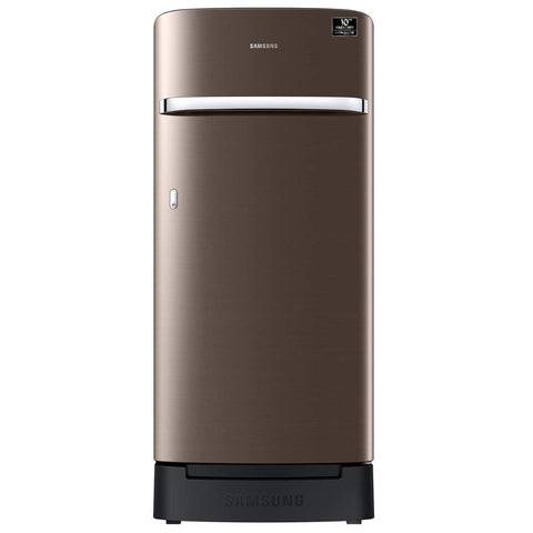 Samsung RR21C2H25DX, 189 Ltrs Direct Cool Single Door Refrigerator, Luxe Brown Buy only at ₹19299