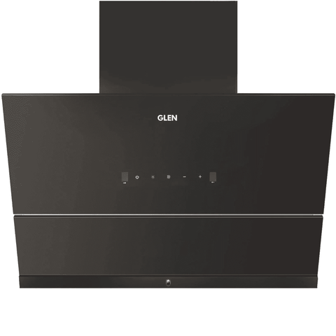 Glen 6065 BL MS, 75 cm 1400 m3/hr Auto Clean Wall Mounted Chimney, Filterless Technology with BLDC Motor (Black) Buy only at ₹36695