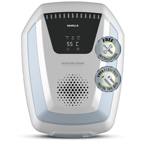 Havells 15 Ltrs Vertical Storage 4 Star Water Heater Geyser (MAGNATRON PRIME,White) Buy only at ₹16399