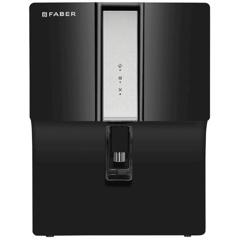 Faber XUV 8000 Alkaline, 7 Ltrs Storage RO + UV + UF Wall Mountable Water Purifier, Black Buy at only ₹6999