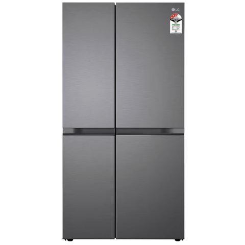 LG 650 Ltrs 3 Star, Inverter Frost Free, Side-by-Side Refrigerator (GL-B257JDS3) Buy only at ₹77799