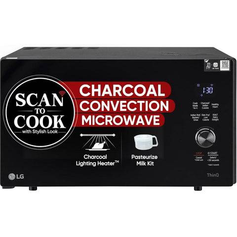 LG 28 Ltrs Stainless Steel Wi-Fi Enabled Charcoal Convection Microwave Oven (MJEN286UFW,Black) Buy only at ₹21099