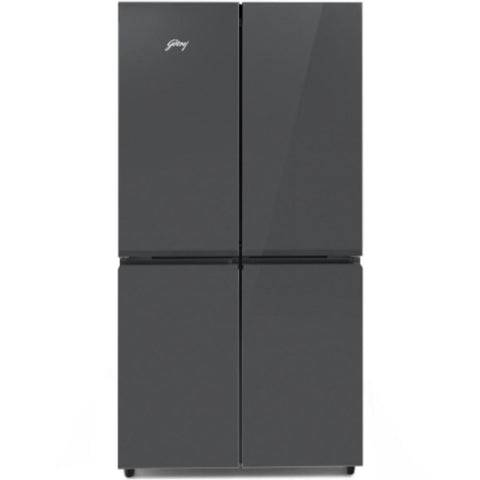 Godrej 670 Ltrs 2 Star Inverter Frost Free Side by Side Refrigerator (RM EONVELVET 685 RIT GR BK, Graphite Black) Buy only at ₹89999