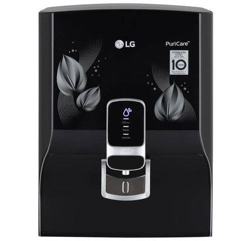 LG WW174NPB, 8 Litres RO+UV Mineral Booster Stainless Steel Tank Wall Mountable Water Purifier, Black Buy only at ₹22999
