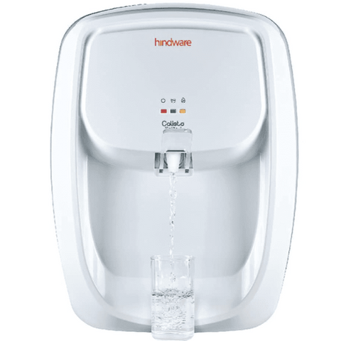 Hindware 18072NFN CALISTO, 7 Ltrs Storage RO + UV + UF Wall Mountable Water Purifier, White Buy at only ₹5500
