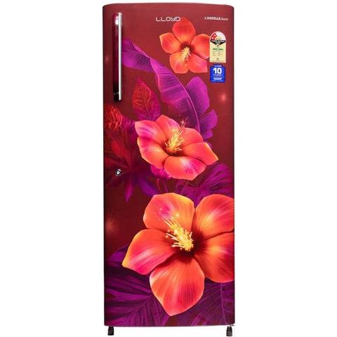 Lloyd 215Ltrs 2 Star, Inverter Direct Cool, Single Door Refrigerator (GLDC242GTWT2JC) Buy only at ₹16599