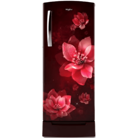 Whirlpool 215 IMPRO Roy 3S Wine Mulia, 200 Ltrs 3 Star Inverter Direct Cool Standard Single Door Refrigerator, Red Wine Buy only at ₹17399