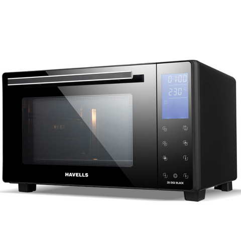 Havells  OTG 28 Ltrs DIGI1500-Watt OTG (GHCOTCDK150,Black) Buy at only ₹11001