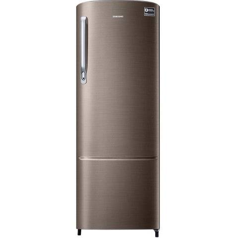 Samsung RR26C3733DX, 246 Ltrs Direct Cool Single Door Refrigerator, Luxe Brown Buy only at ₹24799