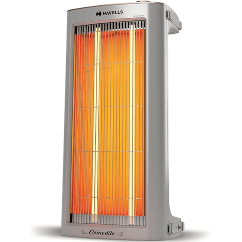 Havells 1200 Watts Room Heater Carbon Fiber Rods (Comodito-Carbon, Grey) Buy only at ₹3999
