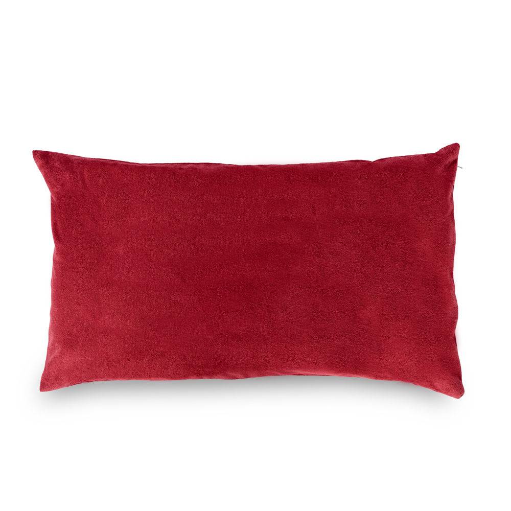 Waterproof Pillow Protector | 28x18 in | Terry Cotton | Set of 2 | Maroon | Zipper Closure | 200 GSM | Washable | Super Soft
