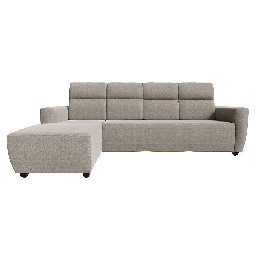 Belize L Shape Sofa Set (3 Seater + Left Aligned Chaise)