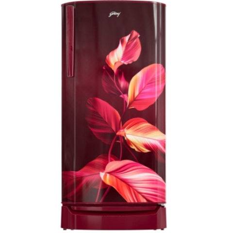 Godrej 180 Ltrs 2 Star Direct Cool Single Door Refrigerator (RD ERIOPLS 205B THF SS WN, Sea Wine) Buy only at ₹13499