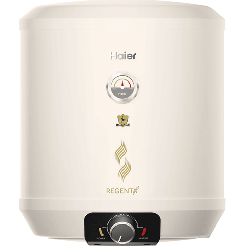 Haier 15 Ltrs Storage 5 Star Wall Mounting Water Heater Geyser (ES15V-REGENTA (I) White) Buy only at ₹7399
