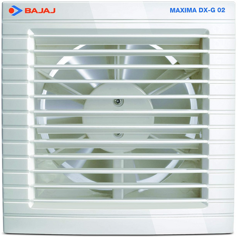 Bajaj Maxima 150mm 4 Blade Small Exhaust Fan (DX-G02) Buy only at ₹1599