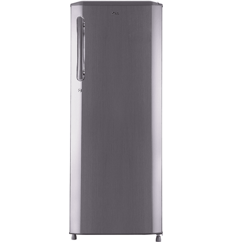 LG 261 Ltrs 3 Star Inverter Direct Cool Single Door Refrigerator (GL-B281BPZX, Shiny Steel) Buy only at ₹28999