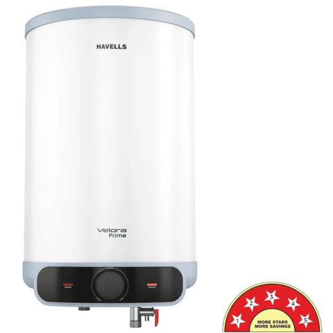 Havells 15 Ltrs Vertical Storage Water Heater Geyser (VELORA PRIME15V, White) Buy only at ₹9499