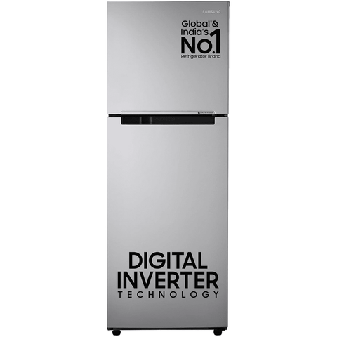 Samsung 236 Ltrs 2 Star, Digital Inverter Frost Free, Double Door Refrigerator (RT28C3032GS) Buy at only ₹22599
