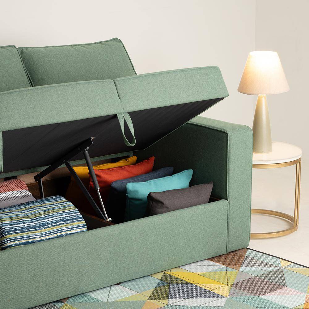 Napper Storage Sofa - Three Seater