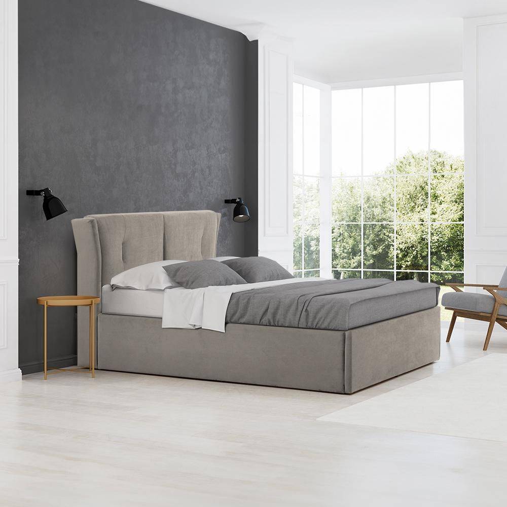 Kepler Queen Size Upholstered Bed (78x60 inch)